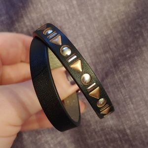 KEEP Leather reversible bracelet